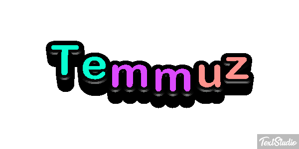 Temmuz Efekt tekstowy