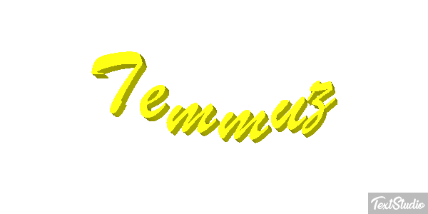 Temmuz Efekt tekstowy