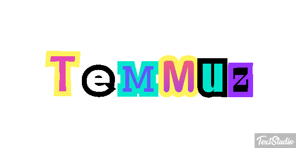 Temmuz Efekt tekstowy