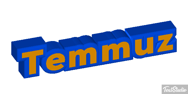 Temmuz Efekt tekstowy
