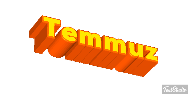 Temmuz Efekt tekstowy