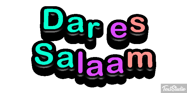 Dar es Salaam Efekt tekstowy