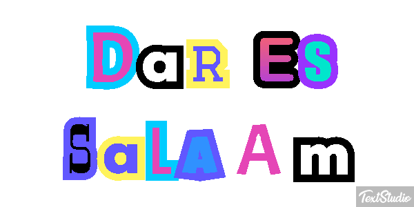 Dar es Salaam Efekt tekstowy