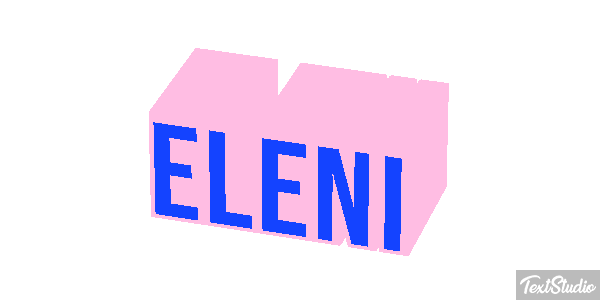 Eleni テキスト効果