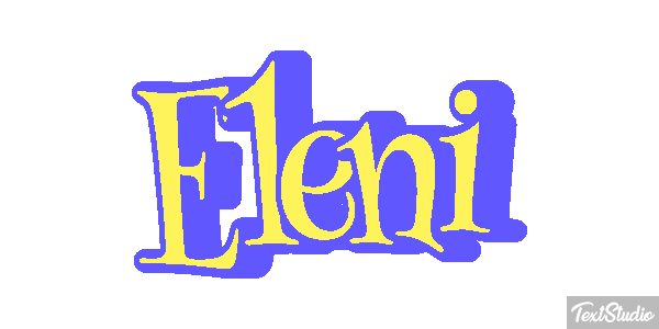 Eleni テキスト効果