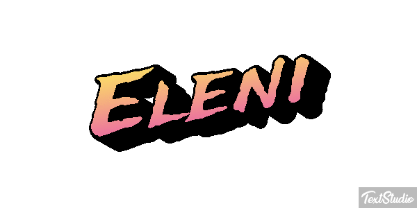 Eleni テキスト効果
