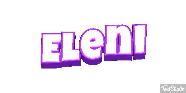Eleni テキスト効果