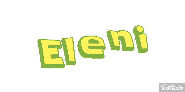 Eleni テキスト効果