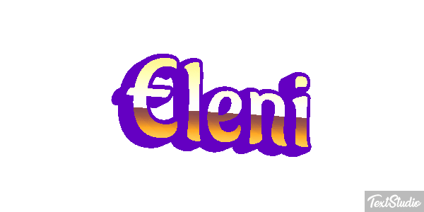 Eleni テキスト効果