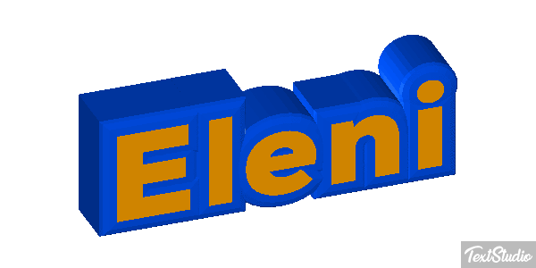 Eleni テキスト効果