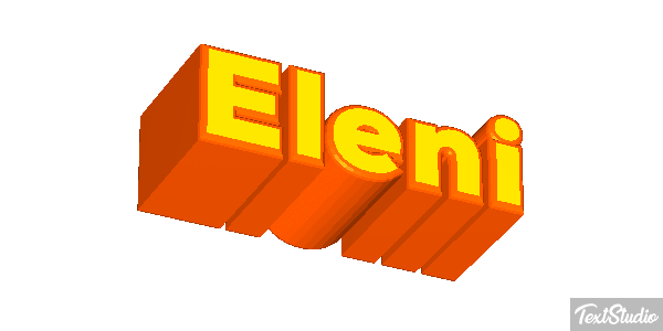 Eleni テキスト効果