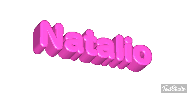 Natalio Efecto de texto