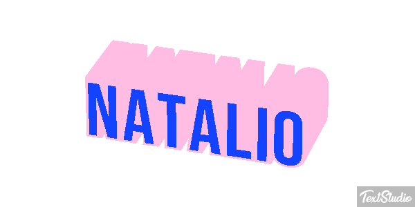 Natalio Efecto de texto