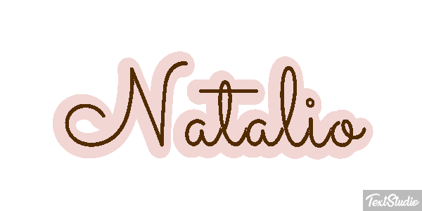 Natalio Efecto de texto
