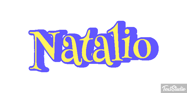 Natalio Efecto de texto