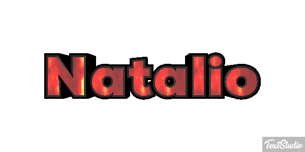 Natalio Efecto de texto