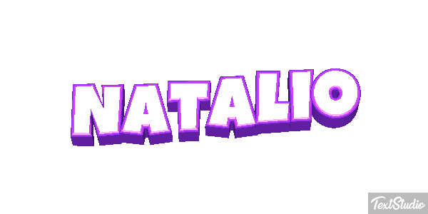 Natalio Efecto de texto