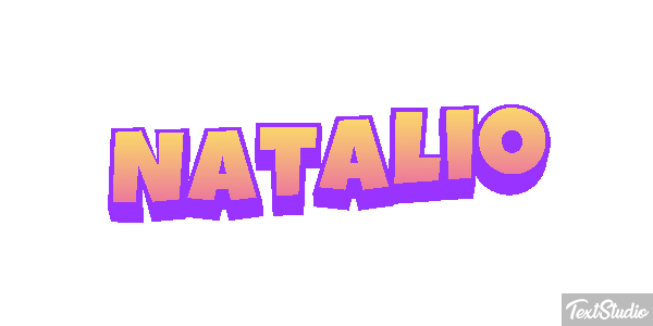 Natalio Efecto de texto