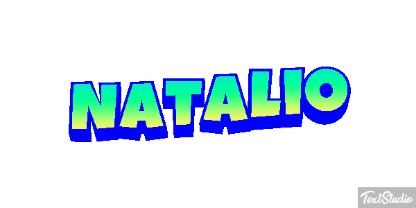 Natalio Efecto de texto