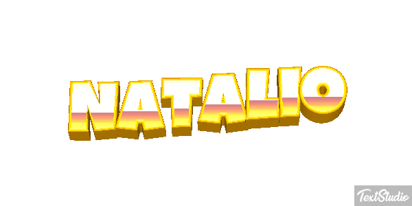 Natalio Efecto de texto