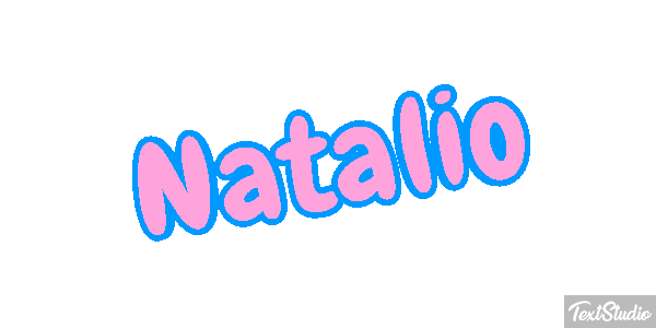 Natalio Efecto de texto