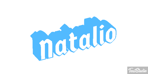 Natalio Efecto de texto