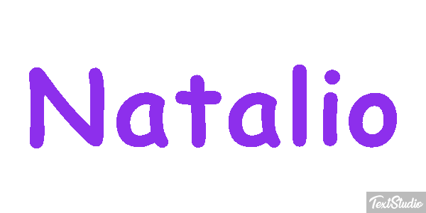 Natalio Efecto de texto