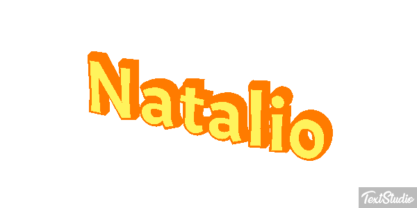 Natalio Efecto de texto