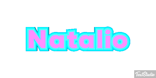Natalio Efecto de texto