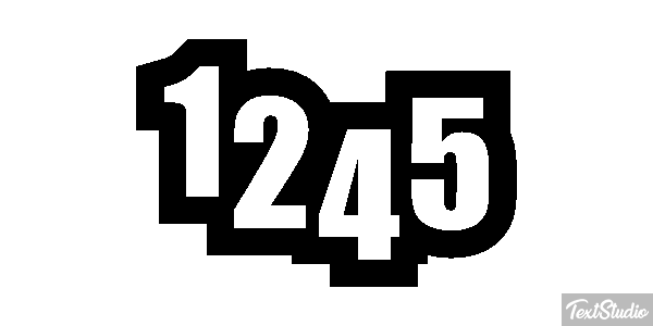 1245 Текстовый эффект