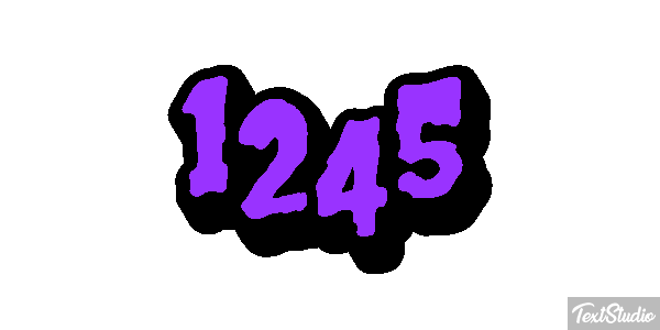 1245 Текстовый эффект