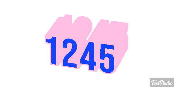 1245 Текстовый эффект