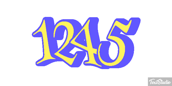 1245 Текстовый эффект
