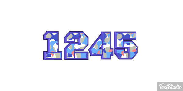 1245 Текстовый эффект