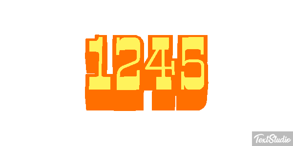 1245 Текстовый эффект
