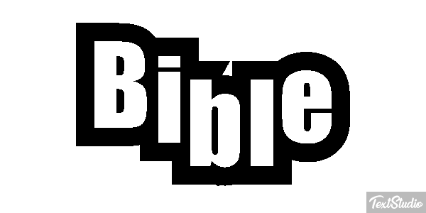 Bible Effetto testo