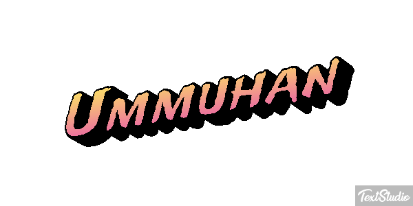 Ümmühan Tekst effect