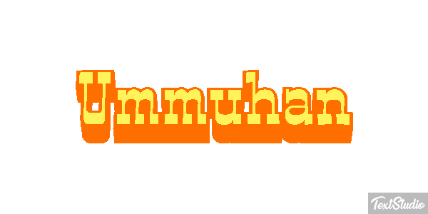 Ümmühan Tekst effect