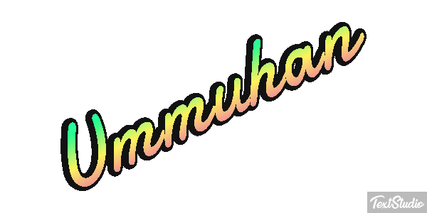 Ümmühan Tekst effect
