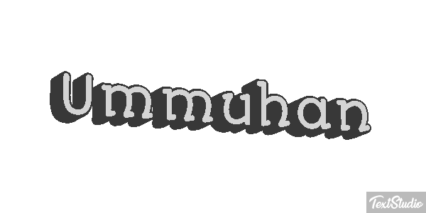 Ümmühan Tekst effect
