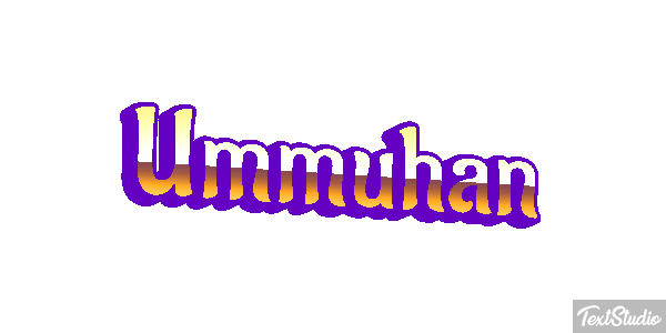 Ümmühan Tekst effect