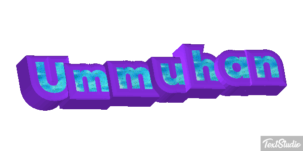 Ümmühan Tekst effect