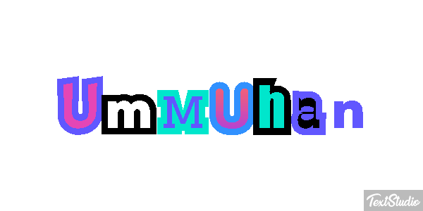 Ümmühan Tekst effect