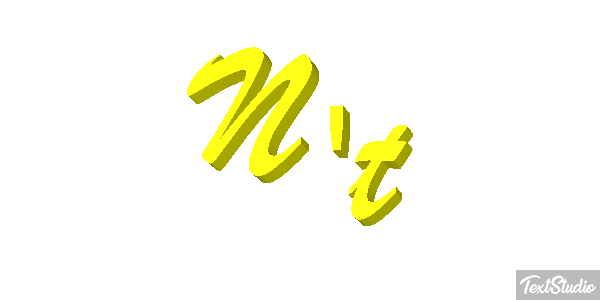 N't Text effect