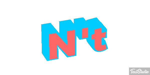 N't Text effect
