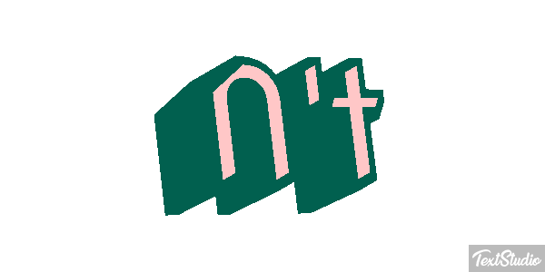 N't Text effect
