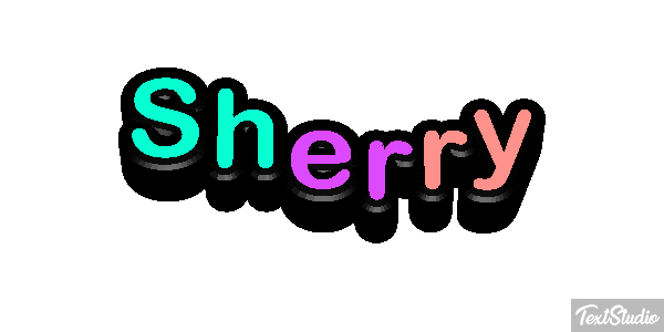 Sherry Texteffekt