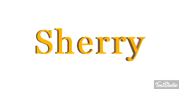 Sherry Texteffekt