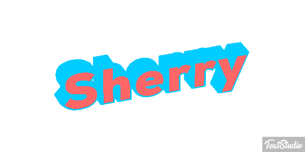Sherry Texteffekt