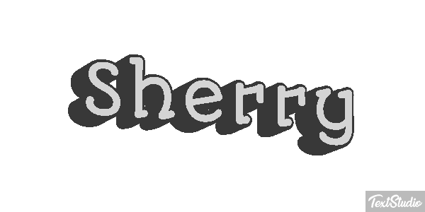Sherry Texteffekt
